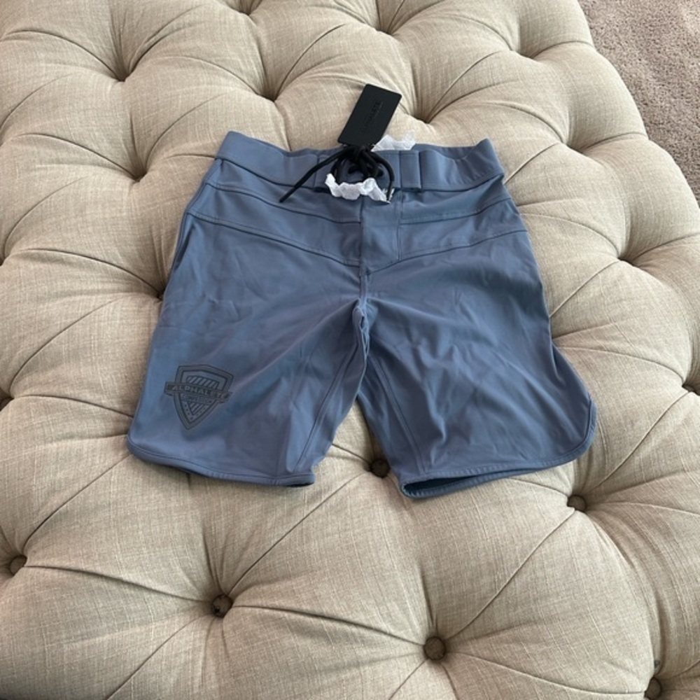 Alphalete Steel Blue Performance Shorts